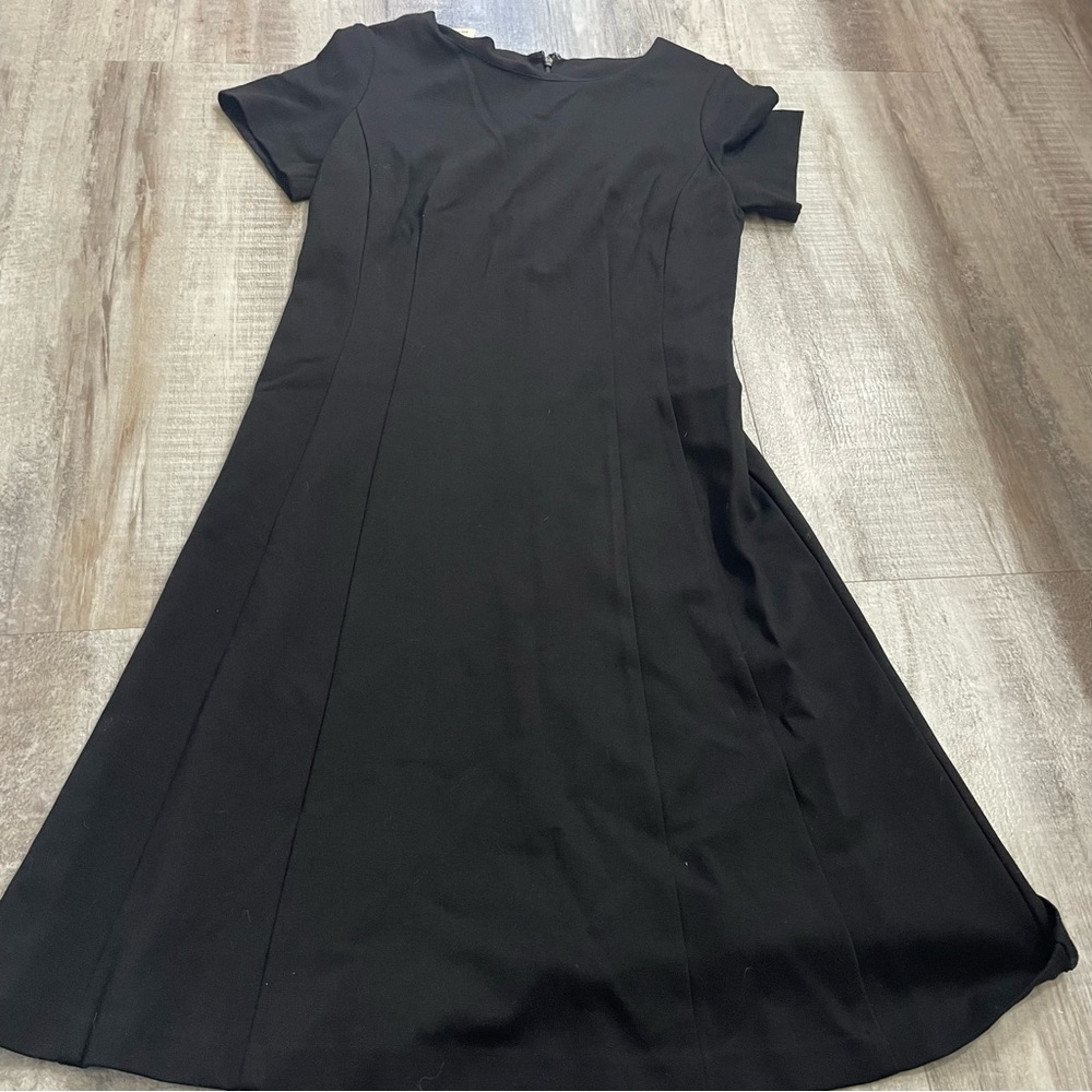 Talbots Shortsleeve Black Dress Size 6P